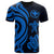 Polynesian Hawaii T Shirt Blue Kanaka Maoli Tentacle Turtle Unisex Blue - Polynesian Pride