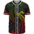 Cook Islands Polynesian Baseball Shirt - Reggae Tribal Wave Unisex Reggae - Polynesian Pride