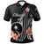 Chuuk of Micronesia Polo Shirt Polynesian Hibiscus Pattern Style Unisex Black - Polynesian Pride