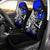 Chuuk State Car Seat Cover - The Flow OF Ocean Blue Color Universal Fit Blue - Polynesian Pride