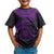 Tuvalu Polynesian T Shirt Tuvaluan Waves (Purple) - Polynesian Pride