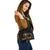 Hawaii Polynesian Custom Personalised Shoulder Handbag - Gold Tribal Wave - Polynesian Pride