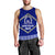 Tonga Tupou College Toloa Men's Tank Top - Ngatu Pattern - LT12 - Polynesian Pride