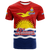 Custom Kiribati 43rd Independence Celebrations T Shirt LT12 Unisex Blue - Polynesian Pride