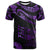 Fiji Polynesian T Shirt Polynesian Tattoo Purple Version Unisex Purple - Polynesian Pride