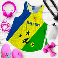 Vanuatu Malampa Province - Women Tank Top - Flag Style - LT12 - Polynesian Pride