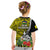 New Caledonia Polynesian Coat Of Arms Mix Tropical Flowers Kid T Shirt LT14 - Polynesian Pride