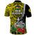 New Caledonia Polynesian Coat Of Arms Mix Tropical Flowers Polo Shirt LT14 - Polynesian Pride