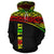 Samoa Polynesian Custom Hoodie Reggae Curve - Polynesian Pride