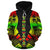 Vanuatu Polynesian Custom Hoodie Reggae Tattoo - Polynesian Pride