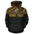 Nauru Polynesian Custom Hoodie Gold - Polynesian Pride