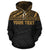 Vanuatu Polynesian Custom Hoodie Gold - Polynesian Pride