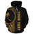 Chuuk Polynesian Custom Hoodie Yellow Line - Polynesian Pride