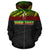 Wallis and Futuna Polynesian Custom Zip up Hoodie Reggae - Polynesian Pride