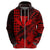 Custom Kakau Polynesian Tribal Hawaiian Turtle with Kanaka Maoli Red Hoodie LT9 - Polynesian Pride