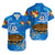 (Custom Personalised) Tonga Kumete Kava Bowl Sila Vibes - Blue Hawaiian Shirt LT8 Blue - Polynesian Pride