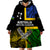 Australian South Sea Islanders Flag Style Wearable Blanket Hoodie LT14 - Polynesian Pride