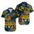 (Custom Personalised) Tonga Kumete Kava Bowl Sila Vibes - Gradient Hawaiian Shirt LT8 Navy - Polynesian Pride