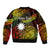 (Custom Personalised) Nauru Polynesian Hibiscus Naoero Reggae Bomber Jacket LT14 - Polynesian Pride