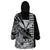 (Custom Personalised) Kakau Polynesian Tribal Hawaiian Turtle with Kanaka Maoli Black Wearable Blanket Hoodie LT9 - Polynesian Pride