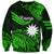 (Custom Personalised) Nauru Polynesian Hibiscus Naoero Green Sweatshirt LT14 Unisex Green - Polynesian Pride