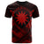 Nauru Polynesian Custom T Shirts Nauru Red Seal Camisole Hibiscus Style Unisex Red - Polynesian Pride