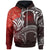 Samoa Custom Hoodie Samoa Seal Wave Style (Red) Unisex Red - Polynesian Pride