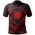 Nauru Polynesian Custom Polo Shirt Nauru Red Seal Camisole Hibiscus Style Unisex Red - Polynesian Pride