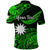 Custom Nauru Polynesian Hibiscus Naoero Green Polo Shirt LT14 - Polynesian Pride