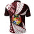 Custom Tonga Emancipation Day Polo Shirt Kupesi Pattern No.2 Black LT9 - Polynesian Pride