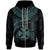 Wallis and Futuna Polynesian Custom Zip up Hoodie Wallis and Futuna Waves (Turquoise) Unisex Turquoise - Polynesian Pride