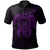 Hawaii Polynesian Custom Polo Shirt Vintage Polynesian Turtle (Purple) Unisex Purple - Polynesian Pride