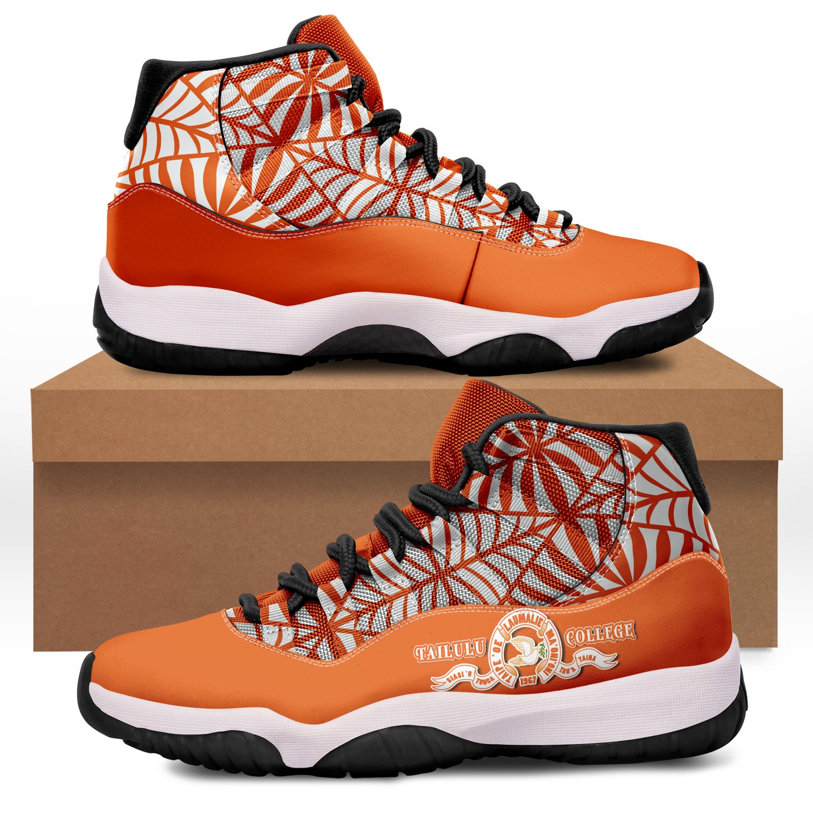 Taiulu College Tonga Sneaker J.11 Style No.2 LT6 Women - Polynesian Pride