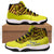 Tonga High School Sneaker J.11 Style No.2 LT6 Yellow - Polynesian Pride