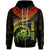 Tuvalu Polynesian Custom Zip up Hoodie Tuvalu Waves (Reggae) Unisex Reggae - Polynesian Pride