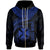 Wallis and Futuna Polynesian Custom Zip up Hoodie Wallis and Futuna Waves (Blue) Unisex Blue - Polynesian Pride