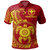 Hawaii Polynesian Custom Polo Shirt Vintage Polynesian Turtle (Red) Unisex Red - Polynesian Pride