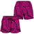 Polynesian Maori Lauhala Pink Women's Short Women Pink - Polynesian Pride