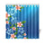 Turtle Polynesian Plumeria Shower Curtain 177 x 172 (cm) Blue - Polynesian Pride