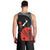 New Zealand Anzac 2022 Men Tank Top Maori Mix Fern Poppy LT13 - Polynesian Pride