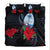 Guam Bedding Set Polynesian Flowers Version Black LT13 - Polynesian Pride