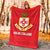 Kolisi Tonga College Atele Premium Blanket 140 Years Anniversary Tongan Ngatu Ver.01 LT13 - Polynesian Pride