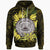 American Samoa Hoodie Polynesian Ylang Ylang Flowers Unisex Black - Polynesian Pride