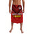 Tonga Rugby MMT Lavalava Ngatu Mate Maa Tonga Simple Ver.02 LT13 Red - Polynesian Pride