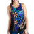 Wallis and Futuna Woman's Racerback Tank - Vintage Tribal Mountain - Polynesian Pride