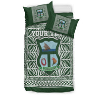 (Custom Personalised) Takuilau College Bedding Set Tonga Pattern LT4 - Polynesian Pride