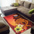 Tahiti Custom Personalised Area Rugs - Tribal Tuna Fish - Polynesian Pride