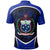 Samoa Polo Shirt Polynesian Sport Style Blue - Polynesian Pride