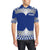 Hawaii Polo Shirt Wave Style Unisex Blue - Polynesian Pride