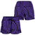 Polynesian Maori Lauhala Violet Women's Short Women Violet - Polynesian Pride